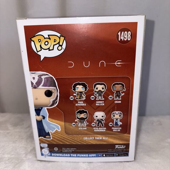 Funko Pop Princess Irulan DUNE Vinyl Figure Collectable NEW IN BOX - Picture 5 of 6